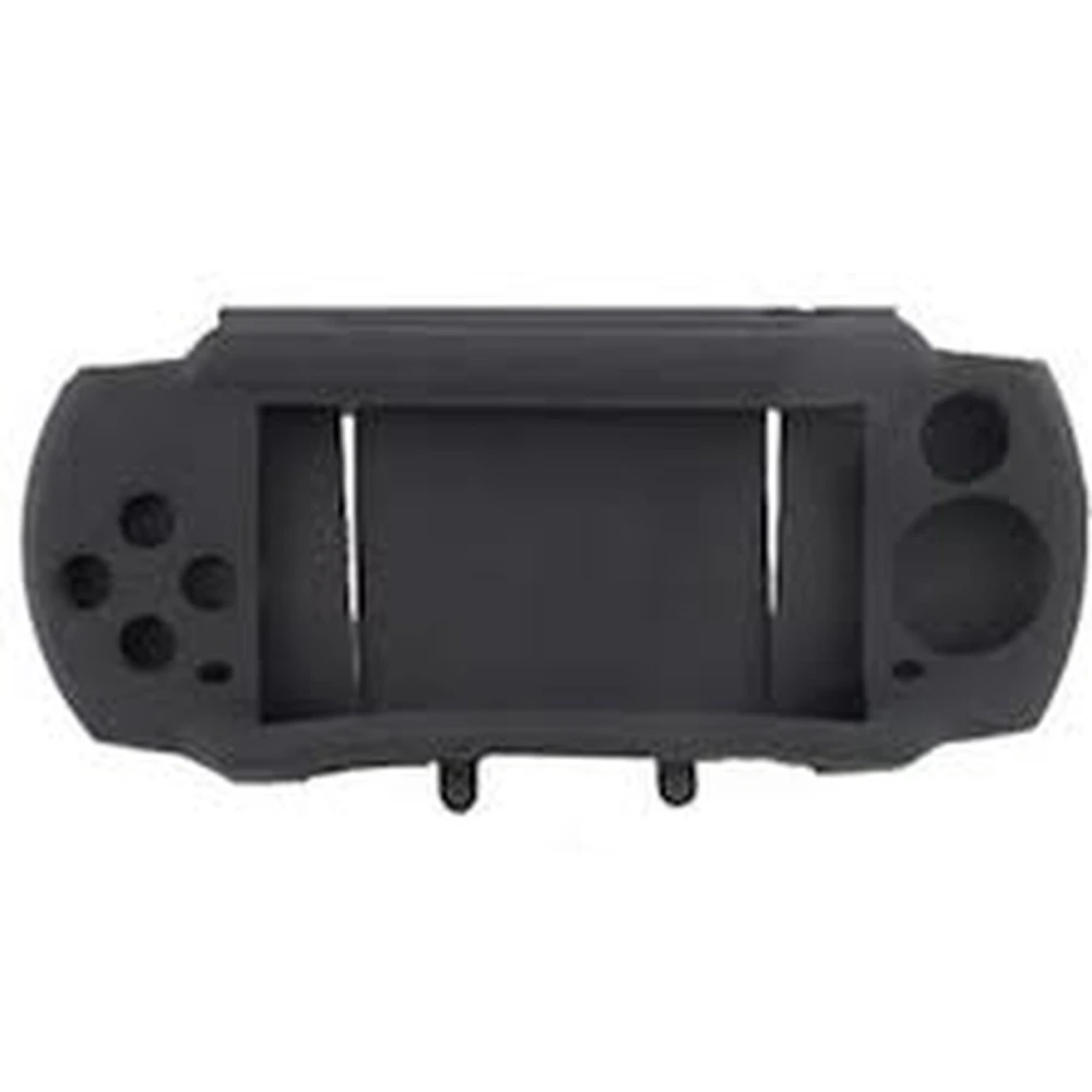 Husă din silicon PSP 2000 neagră anti-shock pentru PSP Slim