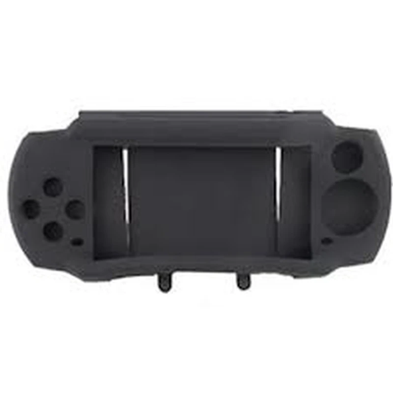 Husă din silicon PSP 2000 neagră anti-shock pentru PSP Slim