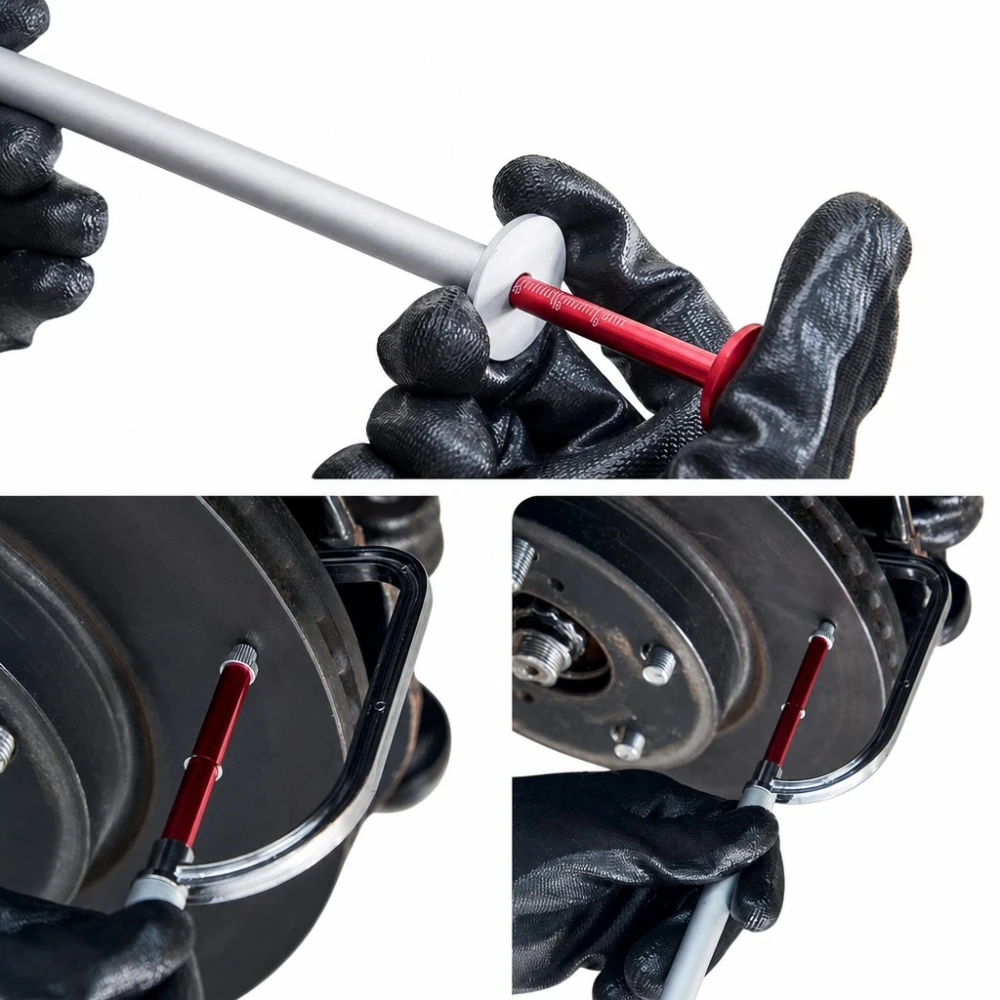 Calibru măsurare grosime disc de frână fără demontare (Brake Disc Thickness Gauge)