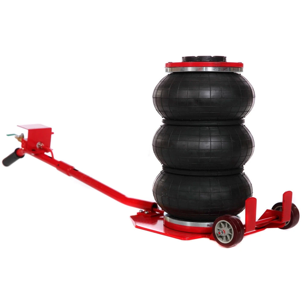 Cric pneumatic 3 tone cu 3 perne de aer Heavy Duty pentru mașini