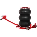 Cric pneumatic 3 tone cu 3 perne de aer Heavy Duty pentru mașini