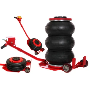 Cric pneumatic 3 tone cu 3 perne de aer Heavy Duty pentru mașini
