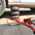 Cric pneumatic 3 tone cu 3 perne de aer Heavy Duty pentru mașini