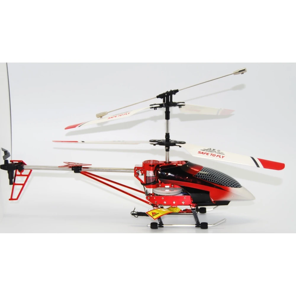 Control remoto del helicóptero radio control M-1 V2 rojo