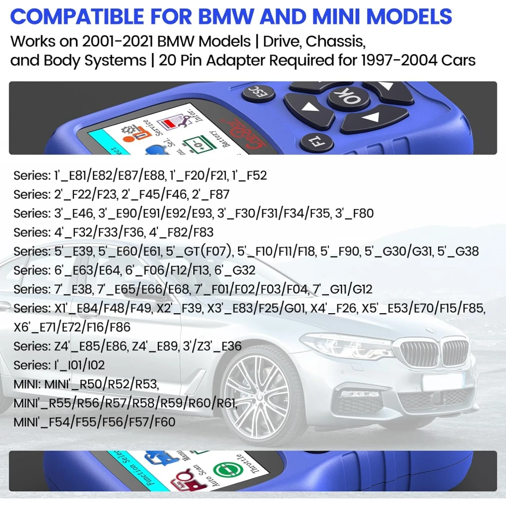 Tester diagnoză OBD2 BMW Creator C420 pentru BMW și Mini