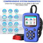 Tester diagnoză OBD2 BMW Creator C420 pentru BMW și Mini