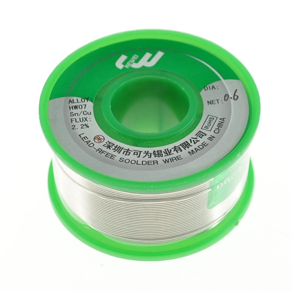 Fir de lipit fără plumb 0.5 mm Sn99 Ag0.3 Cu0.7, 100 g