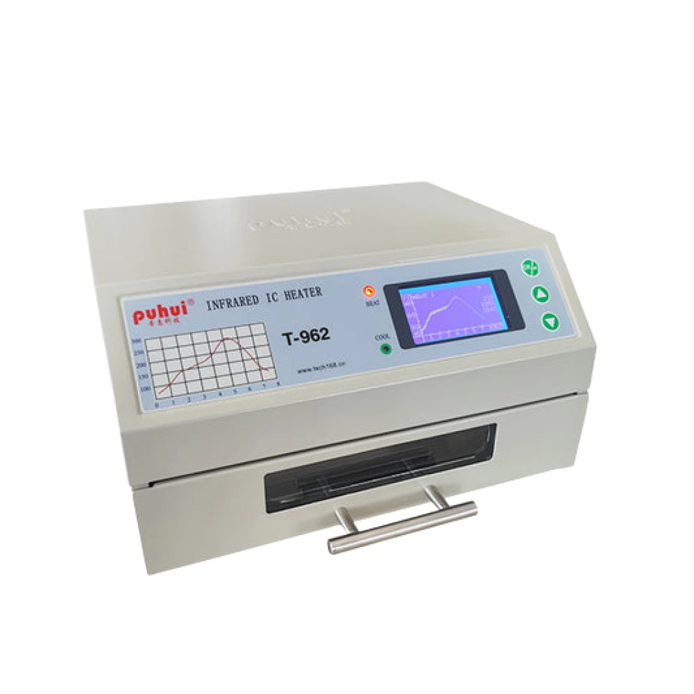 Cuptor reflow infraroșu T-962A Puhui V2.0 pentru SMD și BGA