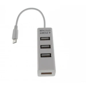Hub USB OTG Micro USB Android 4 porturi - extinde conectivitatea ușor