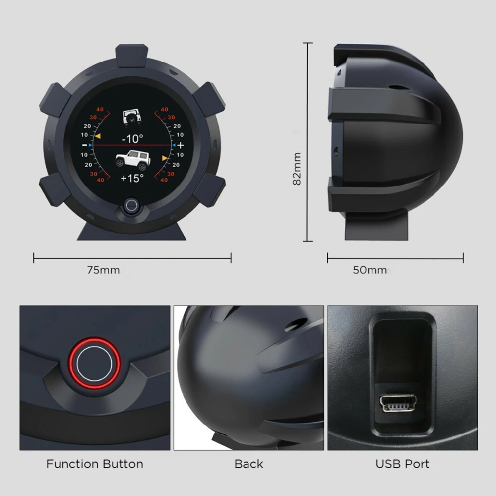 Inclinometru multifuncțional Autool X95 cu giroscop multi-ax și GPS