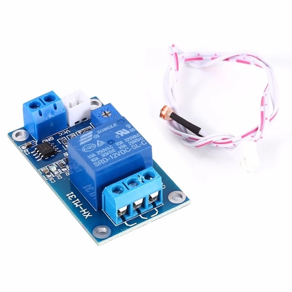 Întrerupător crepuscular 12V releu senzor de lumină pentru Arduino și automatizare