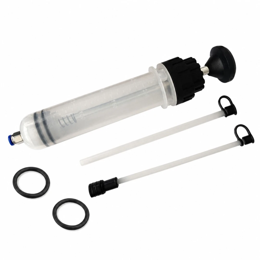 Seringă Extractor Ulei 200cc Pompă Manuală Aspirație Schimb Fluide Auto