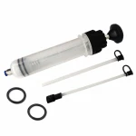 Seringă Extractor Ulei 200cc Pompă Manuală Aspirație Schimb Fluide Auto