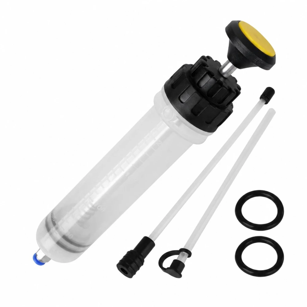 Seringă Extractor Ulei 200cc Pompă Manuală Aspirație Schimb Fluide Auto