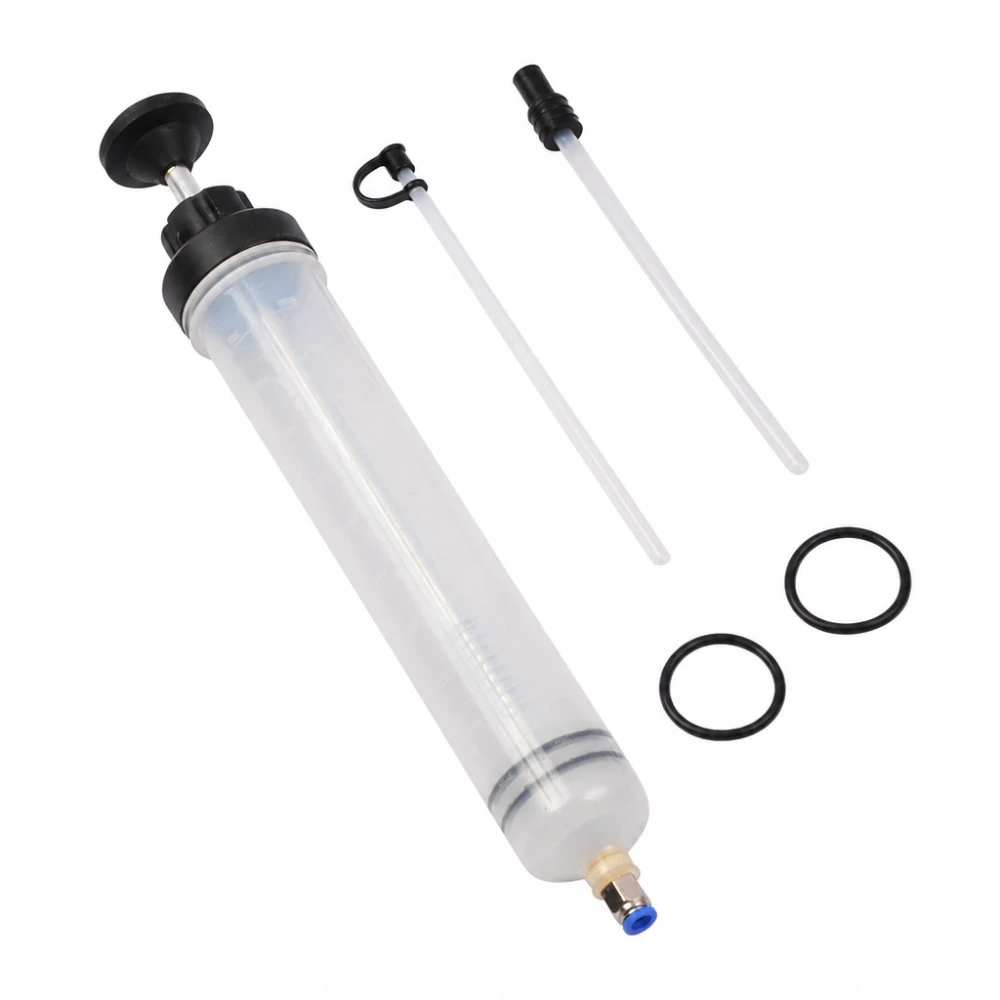 Seringă Extractor Ulei 200cc Pompă Manuală Aspirație Schimb Fluide Auto