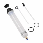 Seringă Extractor Ulei 200cc Pompă Manuală Aspirație Schimb Fluide Auto