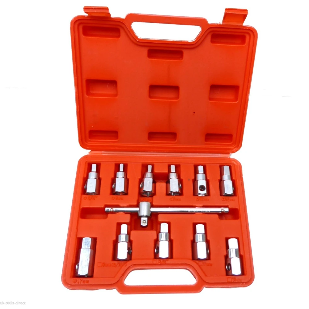 Set 12 piese chei pentru busoane baie ulei - kit profesional TSX TOOL