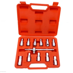 Set 12 piese chei pentru busoane baie ulei - kit profesional TSX TOOL