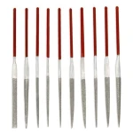 Set de 10 mini pile ultra fine pentru electronică și lipire de precizie