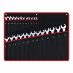 Set de 26 Chei Combinate Inel-Deschise 6-32mm Oțel Cr-V cu Valiză