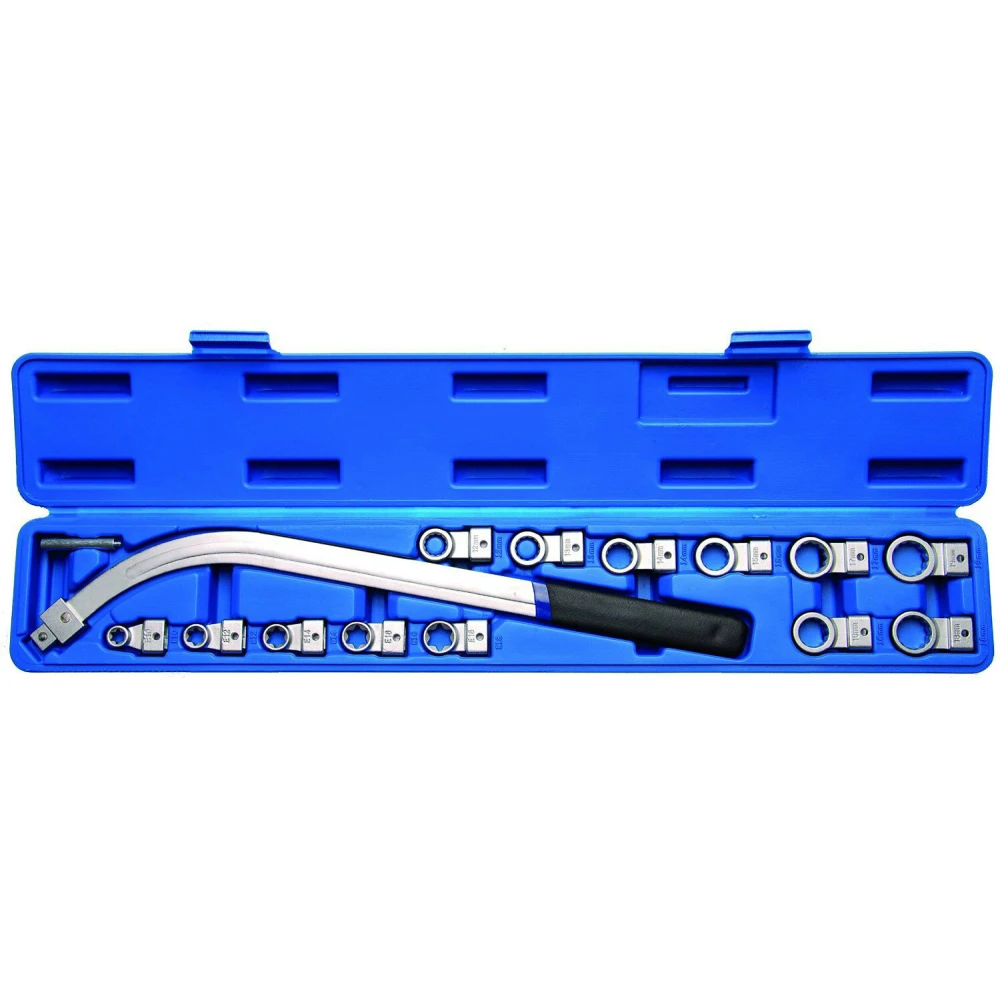 Set chei pentru tensionat curele de distribuție universal Torx și 12 muchii, 15 piese