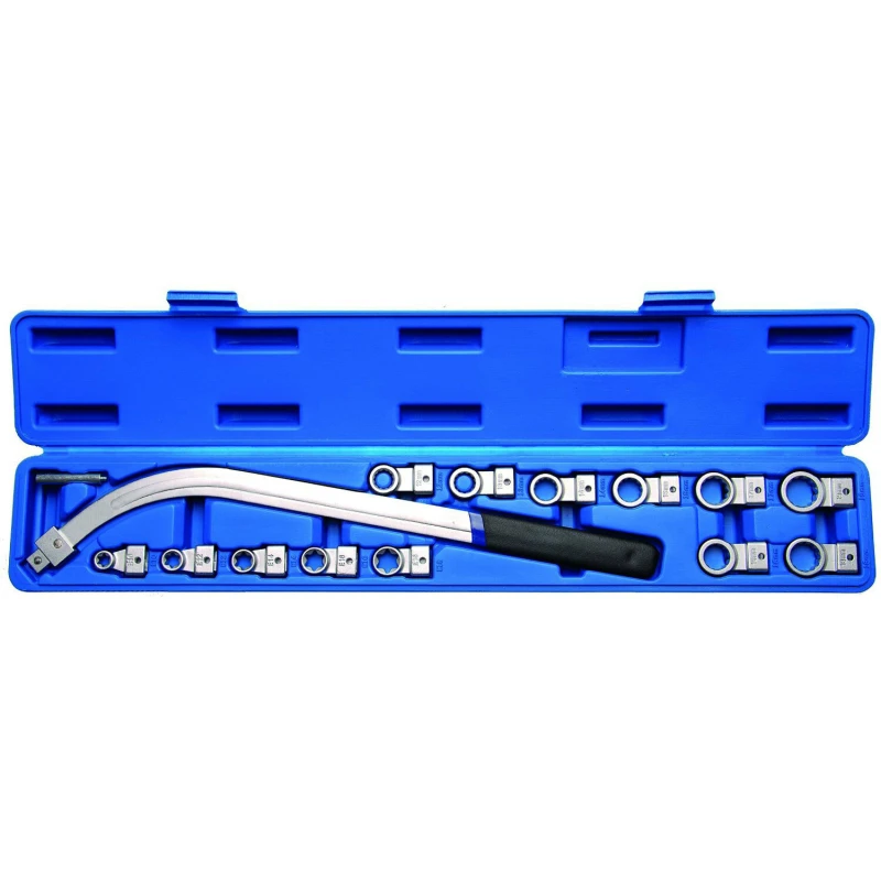 Set chei pentru tensionat curele de distribuție universal Torx și 12 muchii, 15 piese