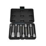 Set biți XZN lungi cu adaptoare pentru clichet TSX TOOL