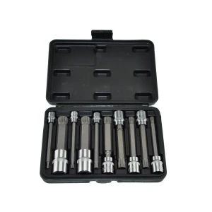 Set biți XZN lungi cu adaptoare pentru clichet TSX TOOL