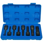 Set chei Torx impact 1/2 T30-T80 - 8 piese TSX TOOL