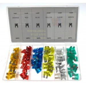Set mini siguranțe auto moto 120 buc 5A 10A 15A 20A 25A 30A TSX TOOL