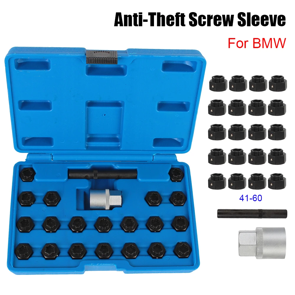 Set chei pentru prezoane antifurt BMW 22 piese