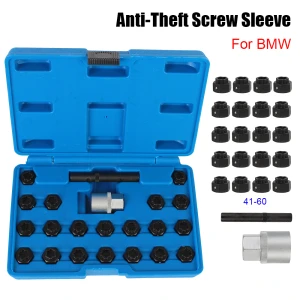 TSX TOOL Set chei pentru prezoane antifurt BMW 22 piese
