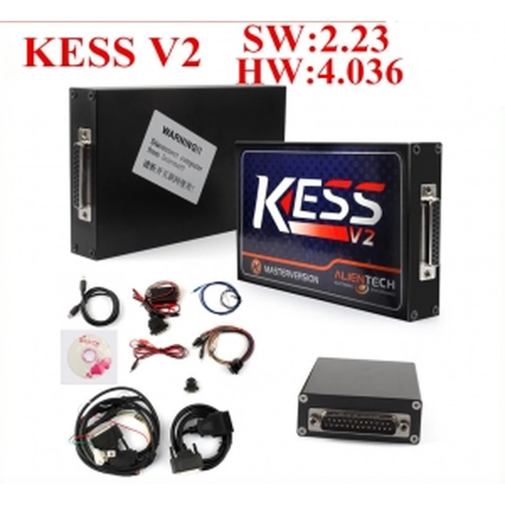 Kess V2.23 OBD2 Manager Tuning Kit HW V4.036 Fără limită de tokenuri - Versiune Master