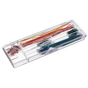 Kit 140 jumper-e pentru breadboard cu cutie plastic pentru proiecte Arduino