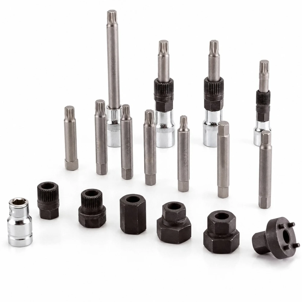 Kit 18 piese demontare roți libere alternator (OAP / OAD)