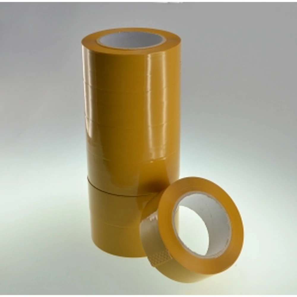 Kit 36 role bandă adezivă polipropilenă maro extralungă 130 m x 45mm