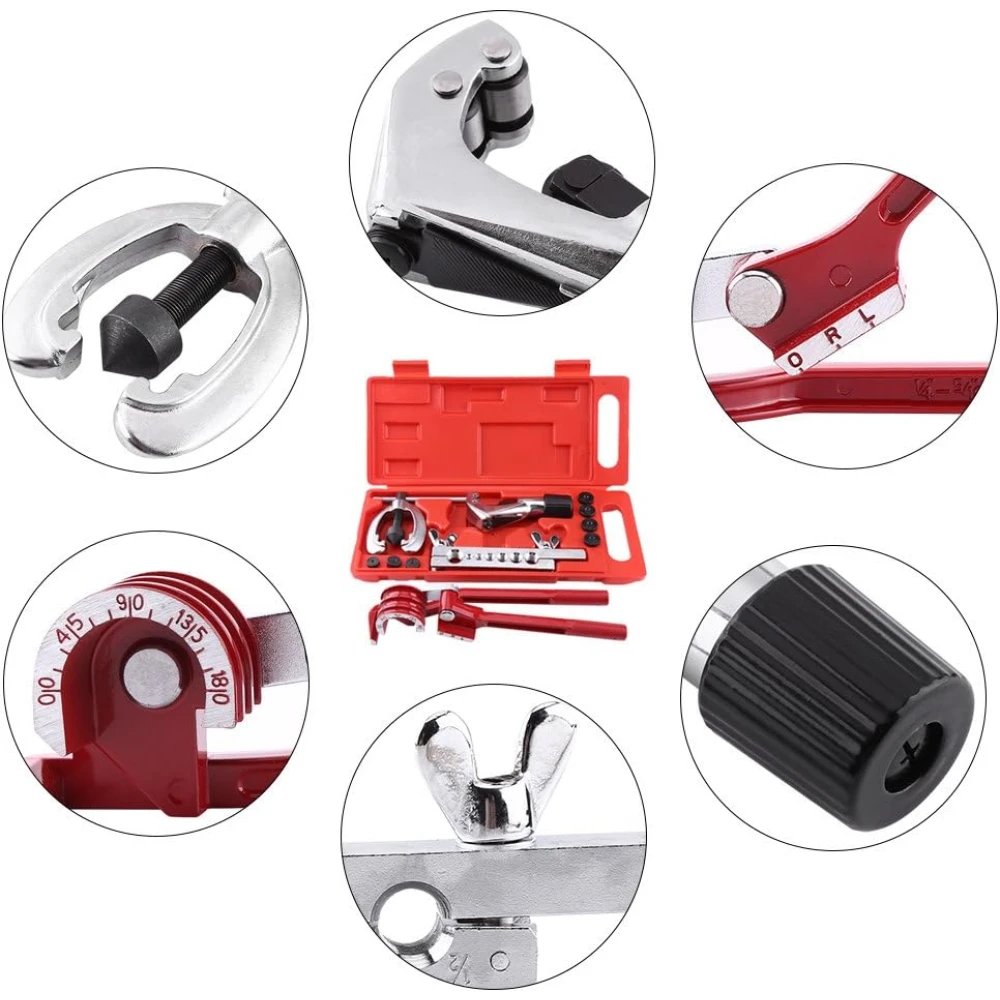 Kit de abocardare și îndoire 45° pentru cupru, inox și aluminiu