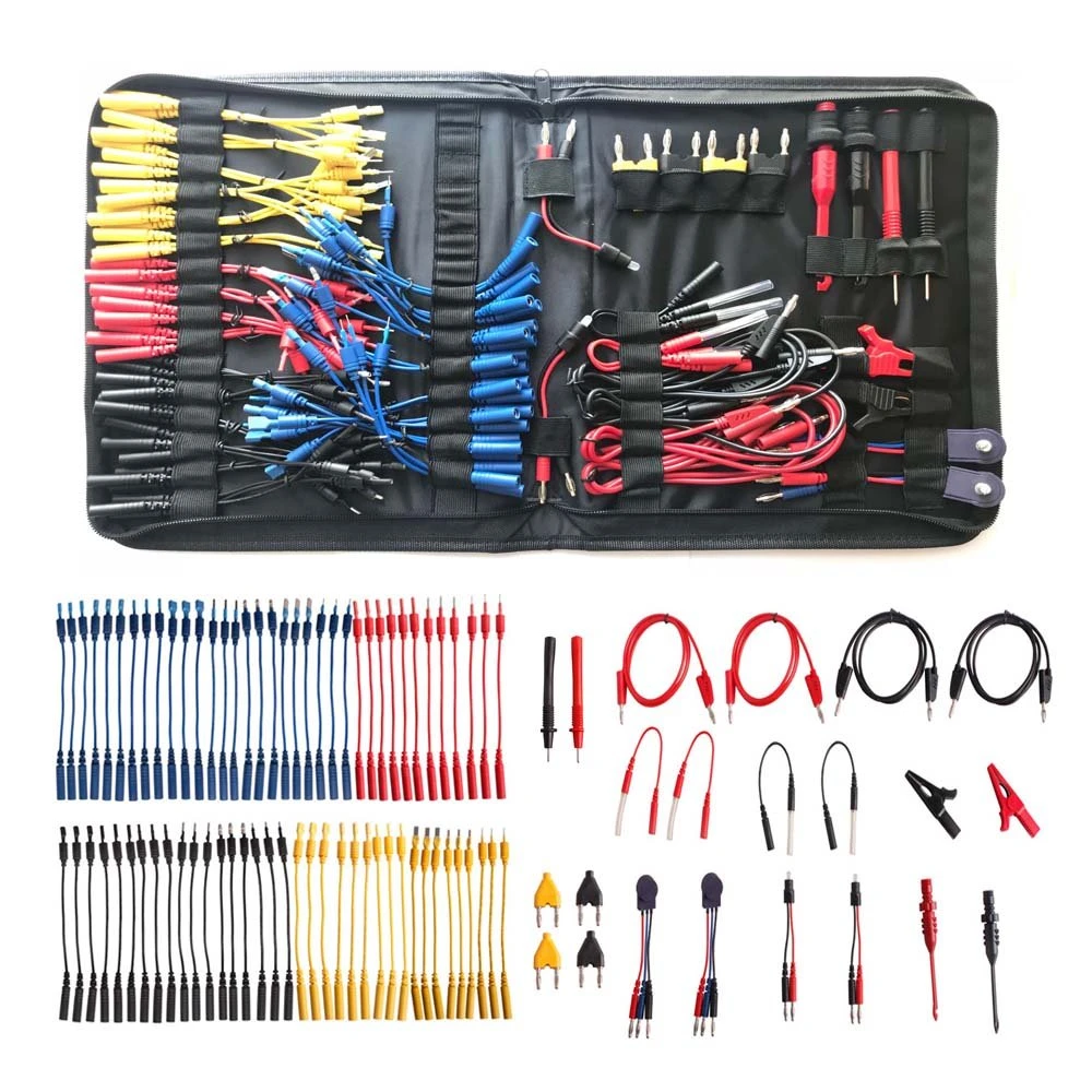 Kit multifuncțional de cabluri pentru tester circuite auto, 92 piese