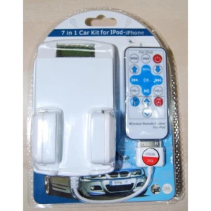 Mechanic Kit auto pentru iPod și iPhone 3G - 7 în 1 cu transmițător FM și încărcător