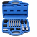 Kit Extractor Scripete Alternator 13 Piese Chei Tubulare Roată Liberă OAD Profesional