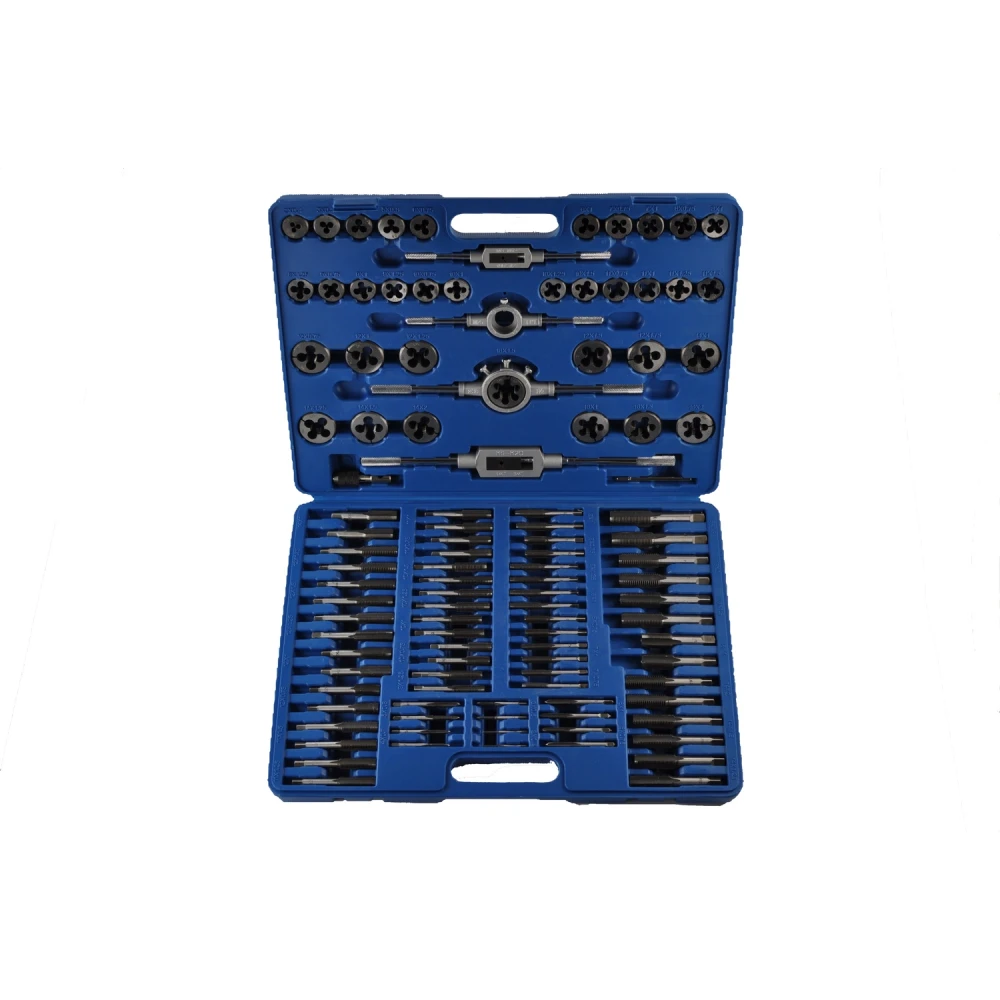 Kit tarozi și filiere metrice 110 piese TSX TOOL - set profesional