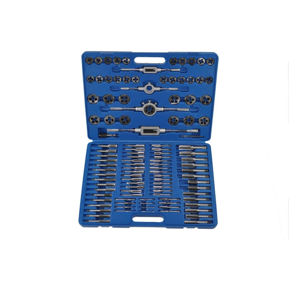 Kit tarozi și filiere metrice 110 piese TSX TOOL - set profesional
