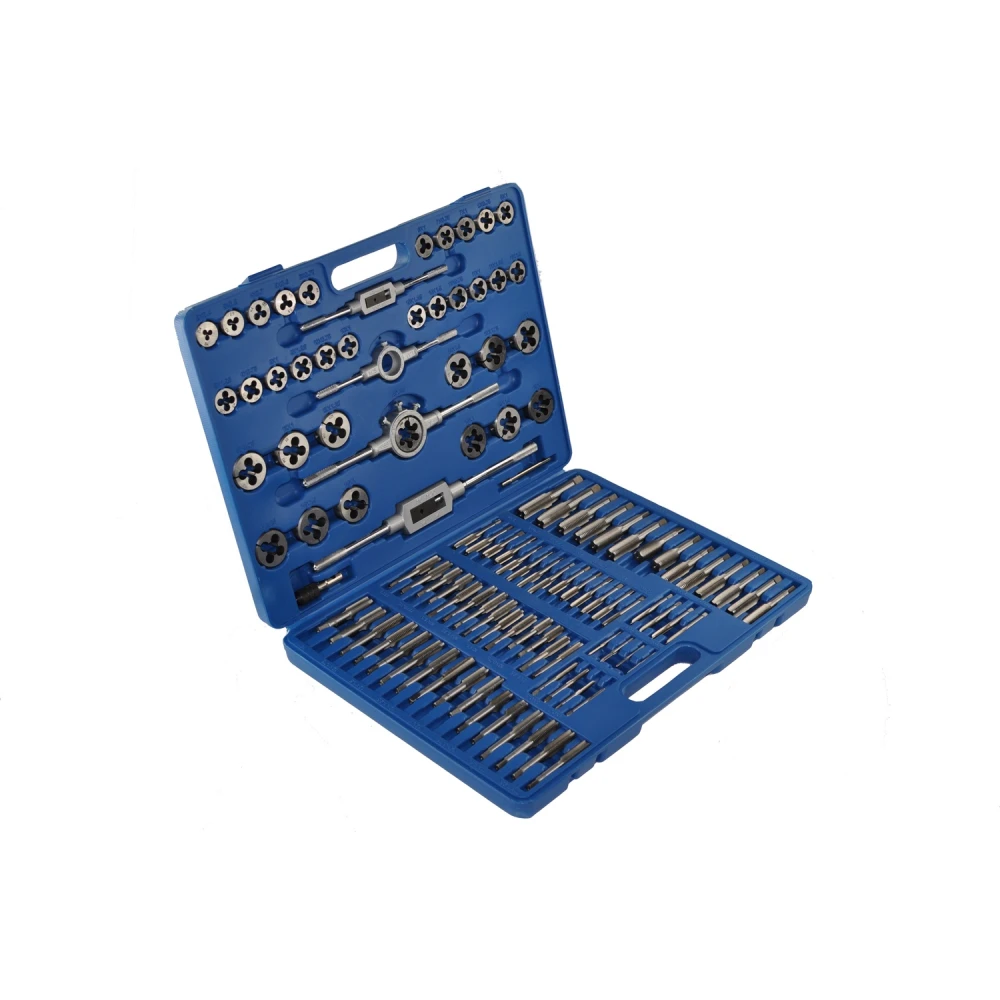 Kit tarozi și filiere metrice 110 piese TSX TOOL - set profesional