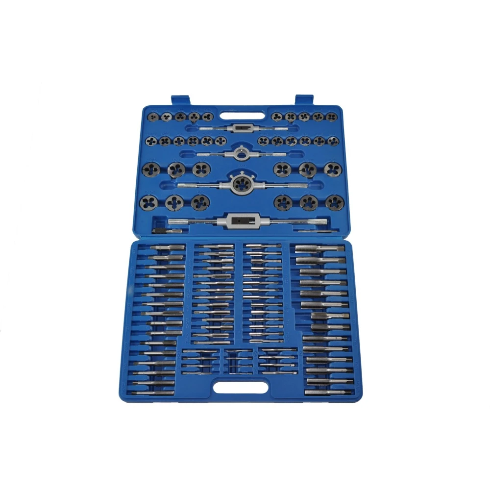 Kit tarozi și filiere metrice 110 piese TSX TOOL - set profesional