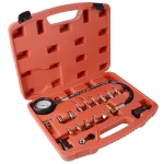 Kit tester compresie cilindri motoare diesel 0-1000PSI TU-15
