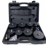 Kit Tester Scurgeri Turbocompresor 9 Piese cu Manometru Test Presiune Turbo