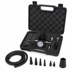 Kit Tester Scurgeri Turbocompresor 9 Piese cu Manometru Test Presiune Turbo