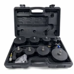 Kit Tester Scurgeri Turbocompresor 9 Piese cu Manometru Test Presiune Turbo