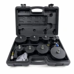Kit Tester Scurgeri Turbocompresor 9 Piese cu Manometru Test Presiune Turbo