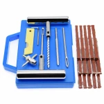 Kit Reparare Pene Anvelope 23 Piese Mașină Moto Fitiluri Poanson